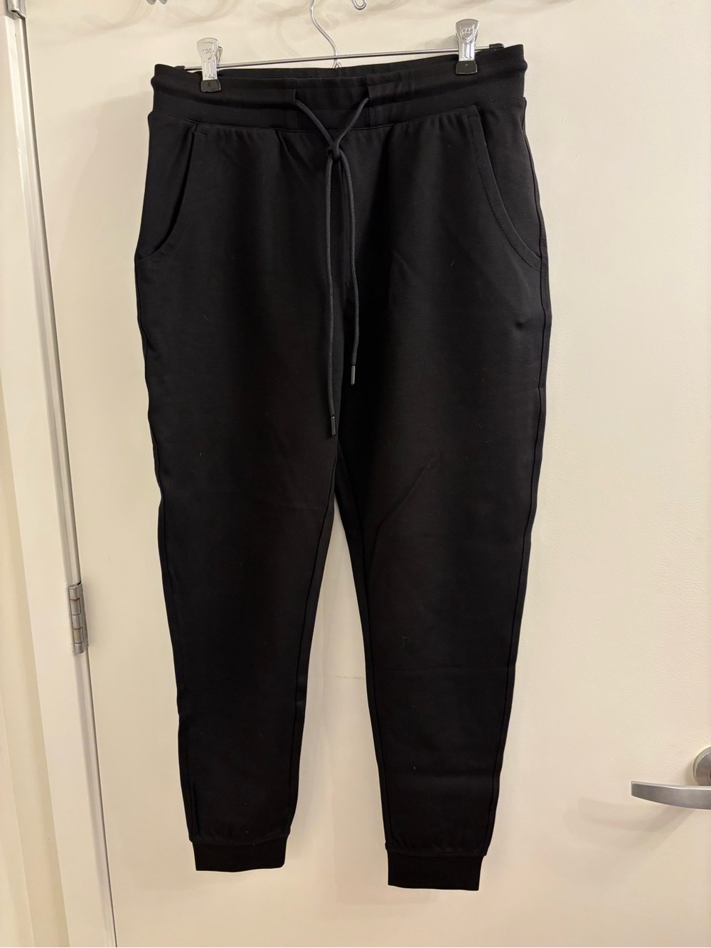 Quince Black Women’s  Jogger Pants with Drawstring Waist